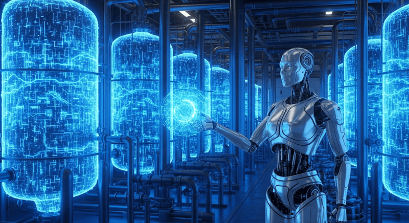 Industrial coating and AI technology